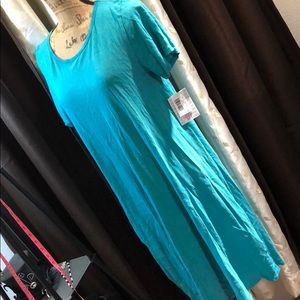 LuLaRoe Cotton Blue Carly Medium Stone Wash